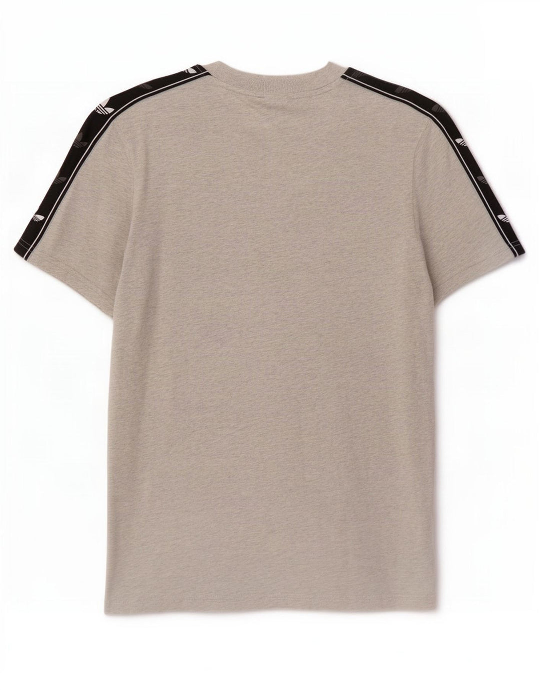 Adidas Herren Grafik T-Shirt Top Mittelgrau Farbblock