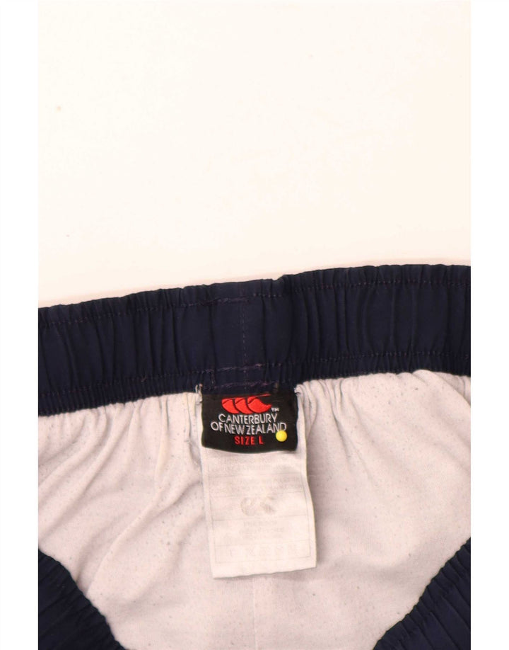 Canterbury Herren-Windbreaker-Hose mit Grafik, groß, marineblau, Polyester