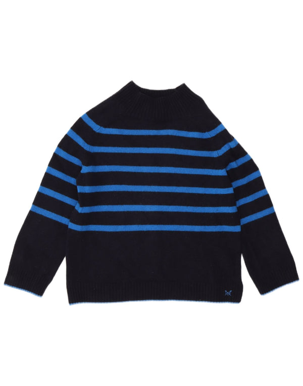 Crew Clothing Damen-Pullover mit Rollkragen, Gr. 12, mittleres Marineblau