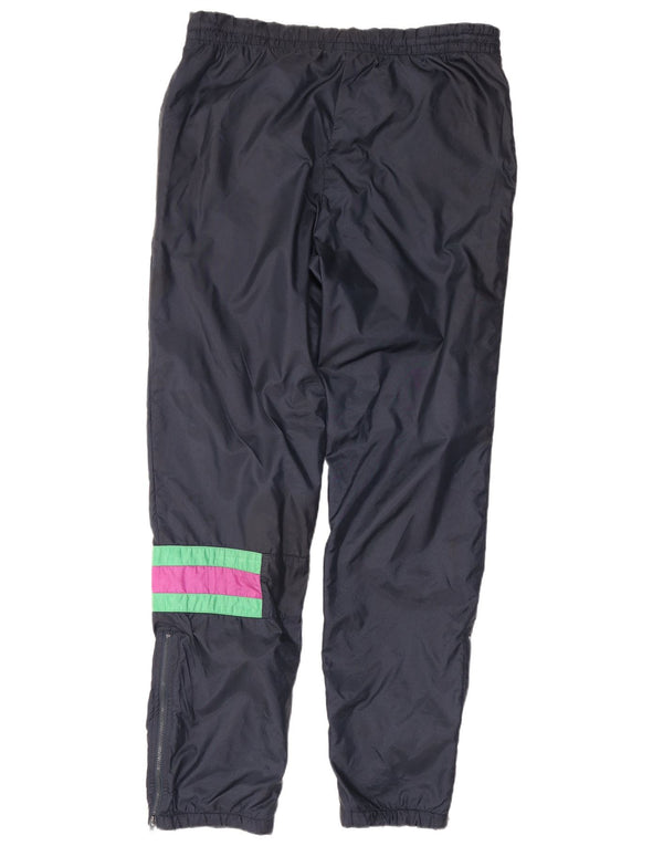 Fila Herren-Trainingshose, Jogginghose, Größe 48, Mittel, Marineblau, Farbblock