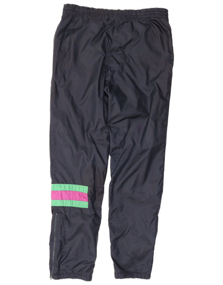 Fila Herren-Trainingshose, Jogginghose, Größe 48, Mittel, Marineblau, Farbblock