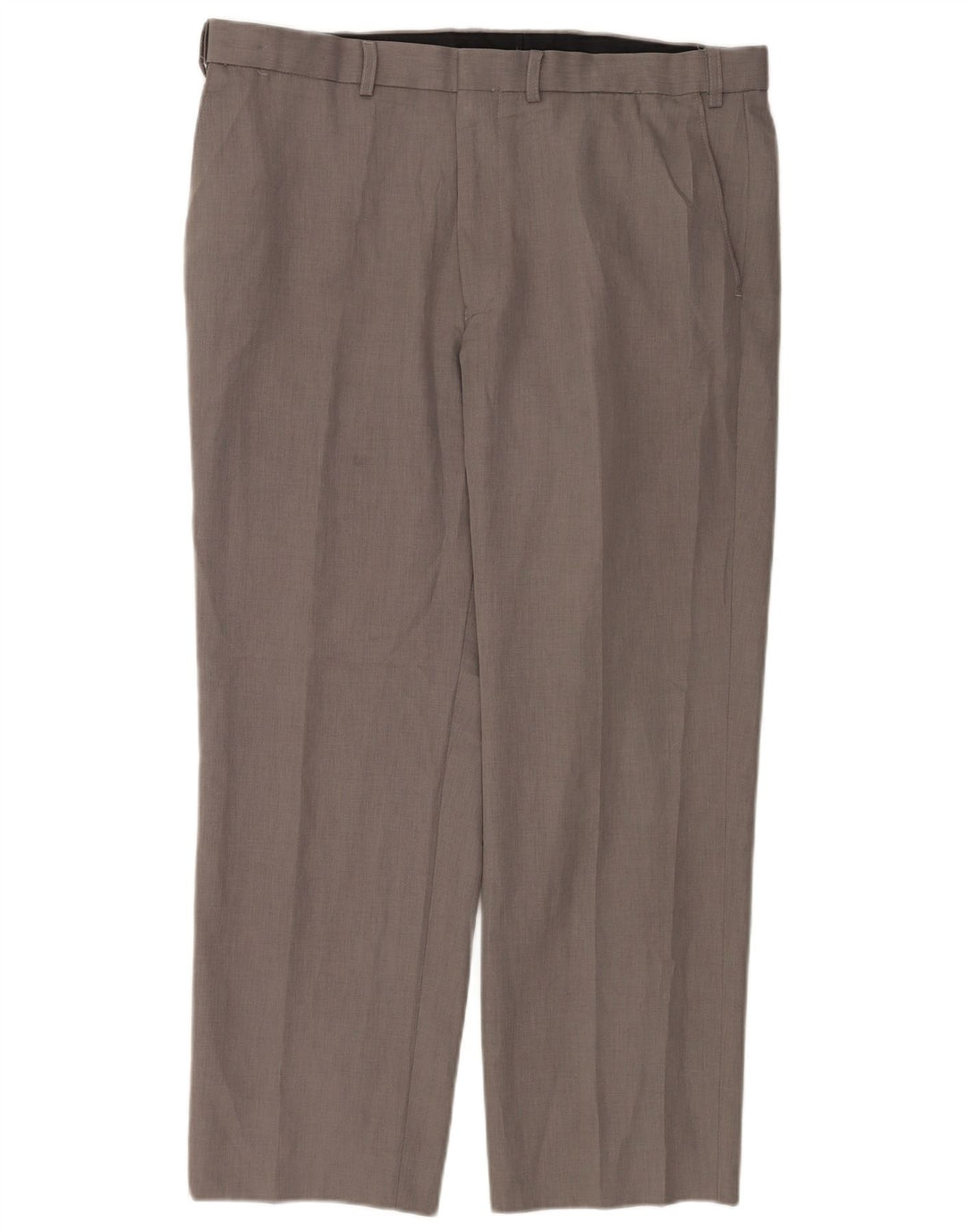 Gerade Herren-Chinohose von Marks & Spencer, W38, L28, grau, Polyester