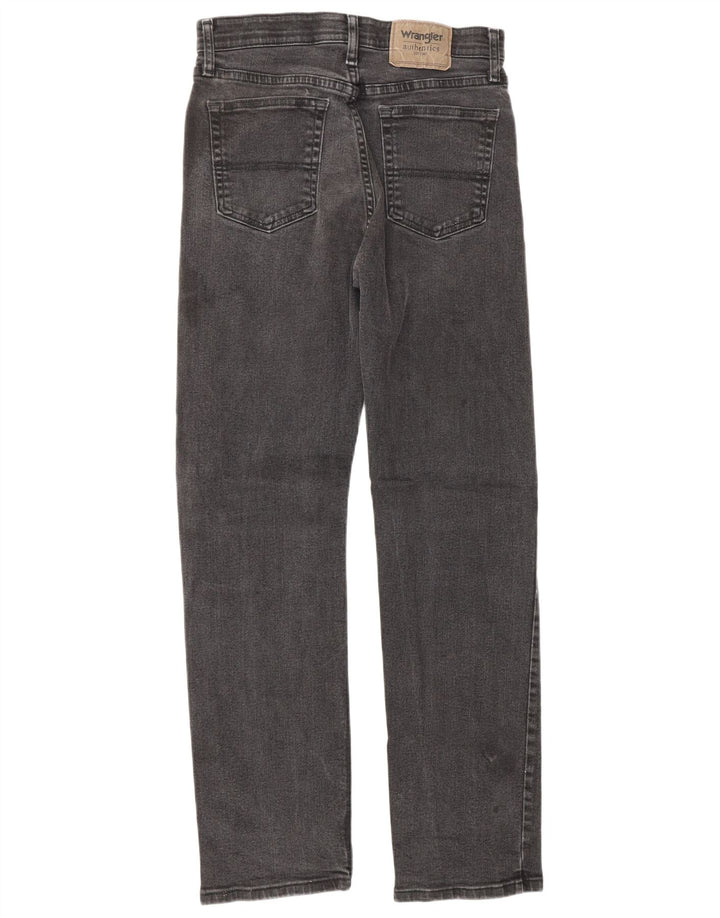 Wrangler Herren Straight Jeans W28 L30 Graue Baumwolle
