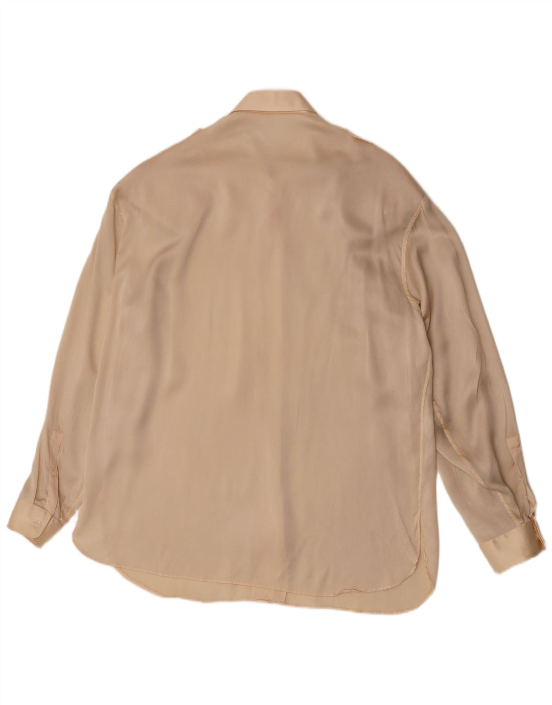 Gian Marco Venturi Herren Militärhemd Größe 16 41 Large Beige