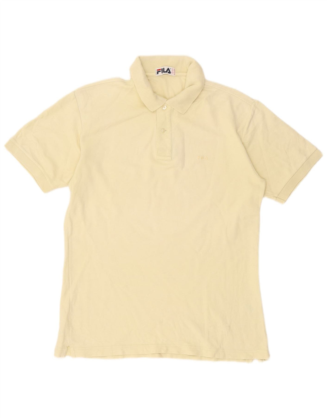 Fila Herren Poloshirt IT 50 Large Gelb