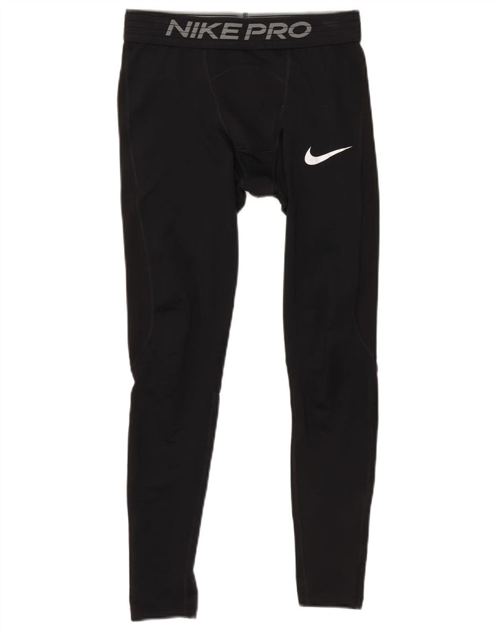 Nike Herren Dri Fit Grafik-Leggings, Größe S, Schwarz