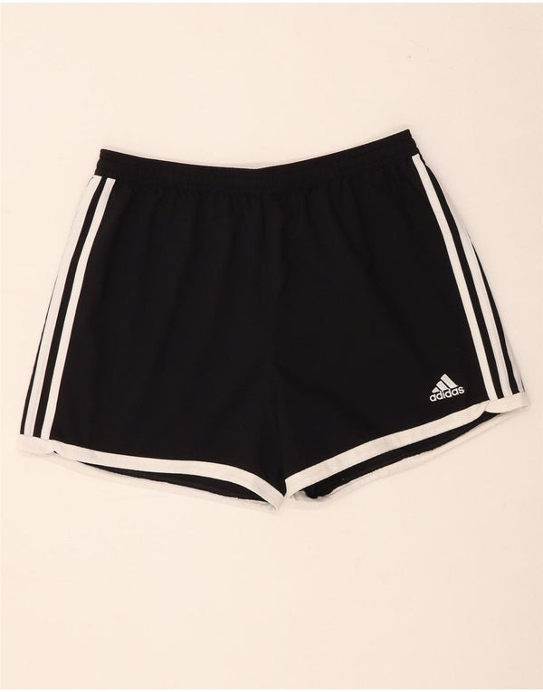Adidas Damen Climacool Sport Shorts UK 12/14 Medium Schwarz Polyester