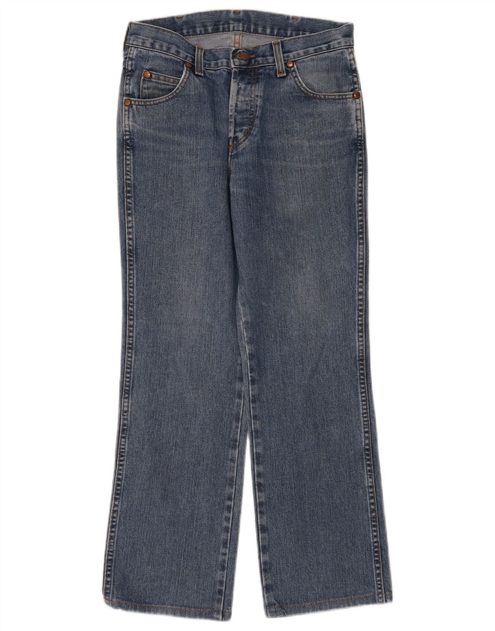 Wrangler Herren Evolution Bootcut Jeans W29 L28 Blaue Baumwolle