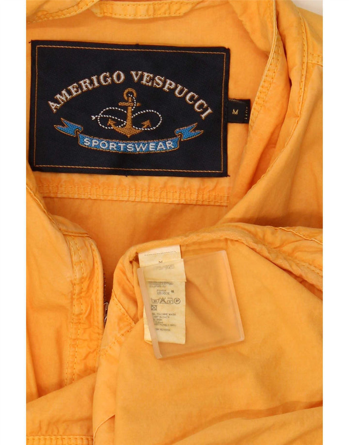 Amerigo Vespucci Herren Bomberjacke UK 38 mittelgelbe Baumwolle