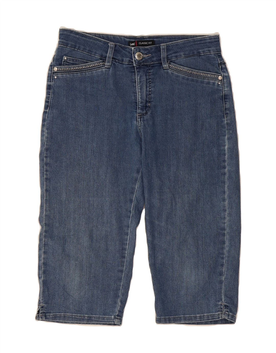 LEE Womens Classic Fit Denim Shorts US 6 Medium W30 Blue Cotton Vintage Lee and Second-Hand Lee from Messina Hembry 