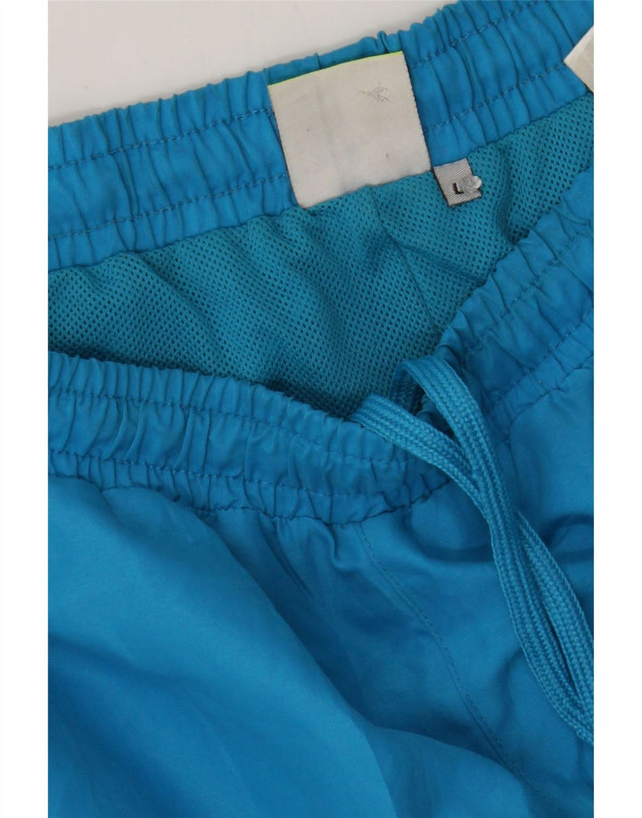 DIADORA Mens Tracksuit Trousers Joggers Large  Blue Polyester Vintage Diadora and Second-Hand Diadora from Messina Hembry 