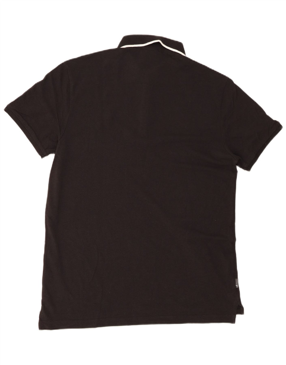 Puma Herren Poloshirt Große schwarze Baumwolle