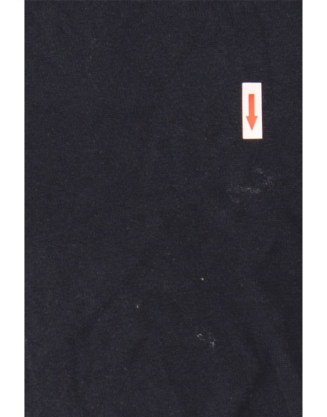 Marks & Spencer Herren-Pullover mit V-Ausschnitt, groß, marineblaue Baumwolle