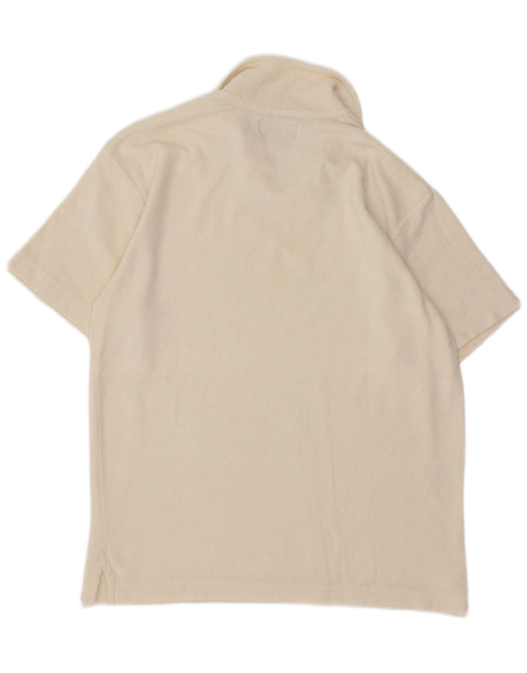 Lee Herren-Poloshirt, groß, cremefarbene Baumwolle