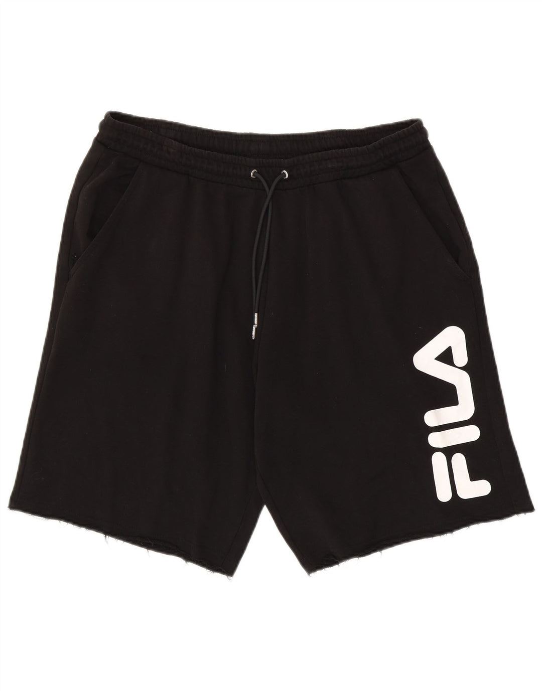 FILA Herren Graphic Sport Shorts 2XL Schwarz