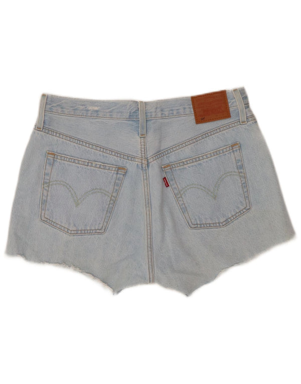Levi's Damen 501 Denim Shorts Medium W30 Blau