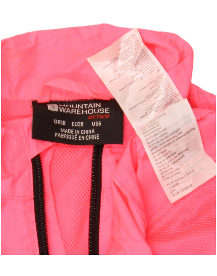Mountain Warehouse Damen-Trainingsanzugoberteil, UK-Größe 10, Größe S, Rosa, Polyester
