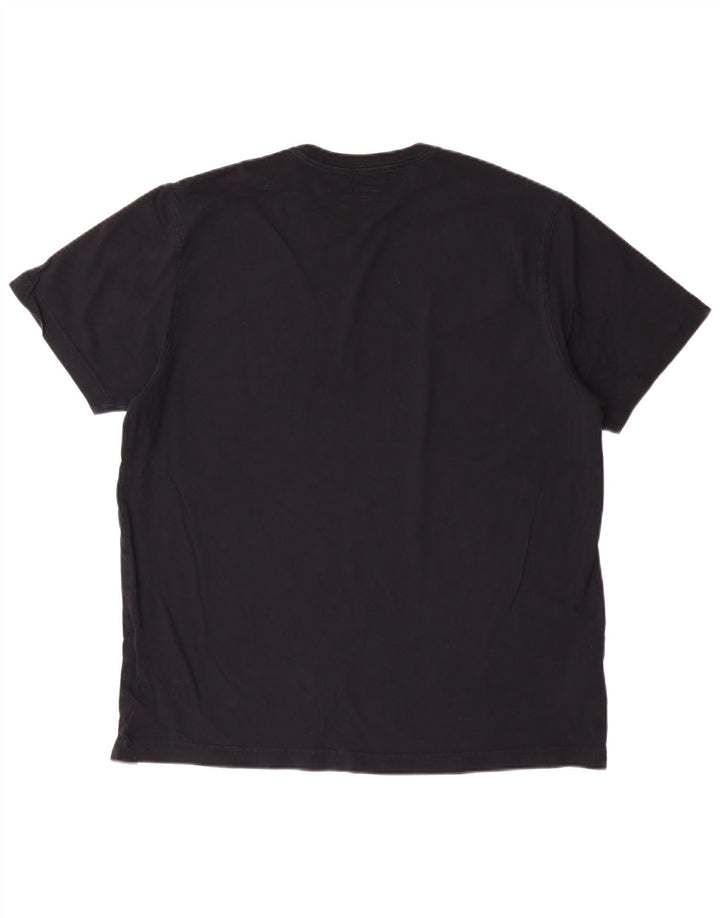 EDDIE BAUER Herren T-Shirt Top Large Schwarz Baumwolle