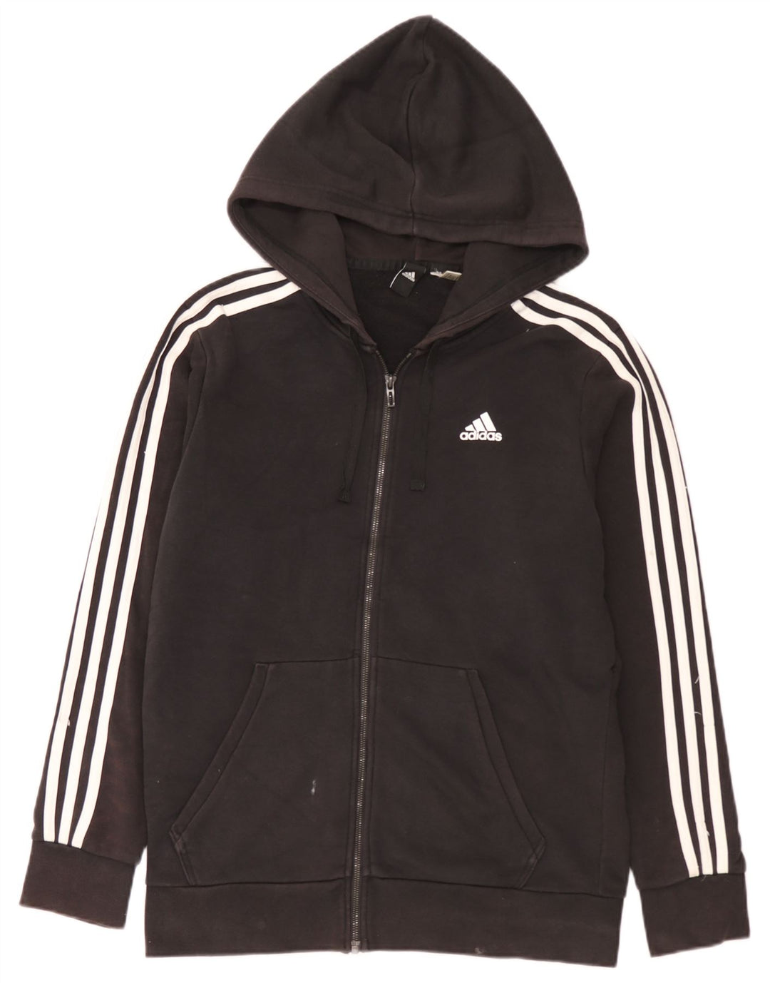 Adidas Herren Zip Hoodie Pullover Medium Schwarz