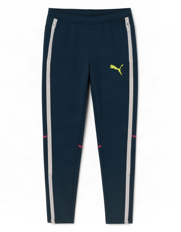 Puma Mädchen-Trainingshose, 7–8 Jahre, Marineblau, Polyester