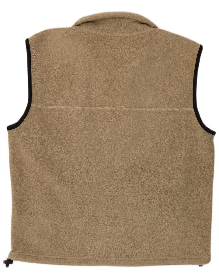 Timberland Herren Fleeceweste UK 38 Medium Beige Polyester