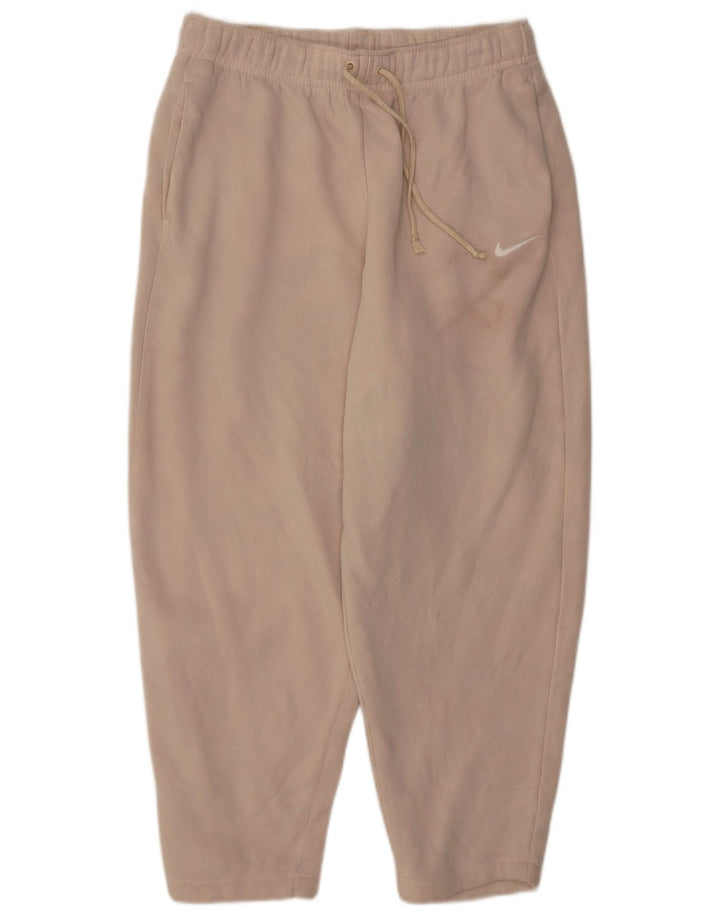 Nike Damen-Trainingshose, UK 14, mittelbeige Baumwolle