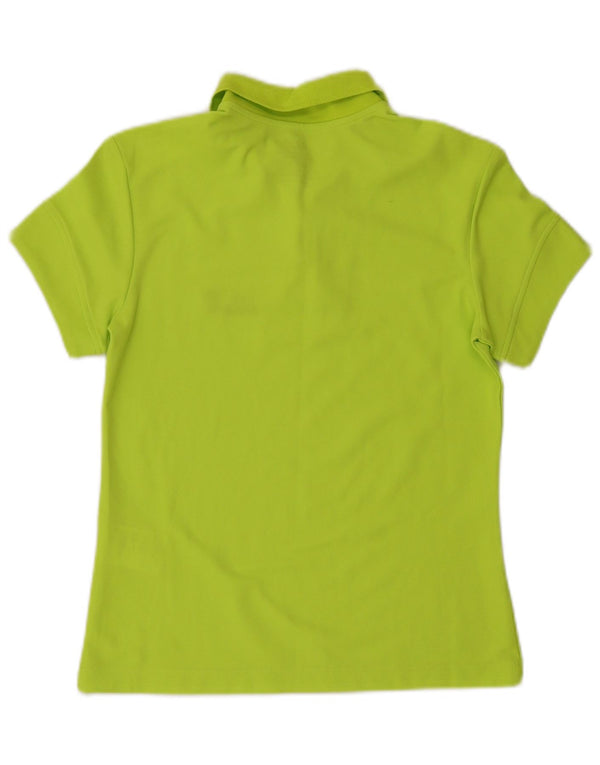 JACK WOLFSKIN Womens Polo Shirt UK 10 Small Green Polyester