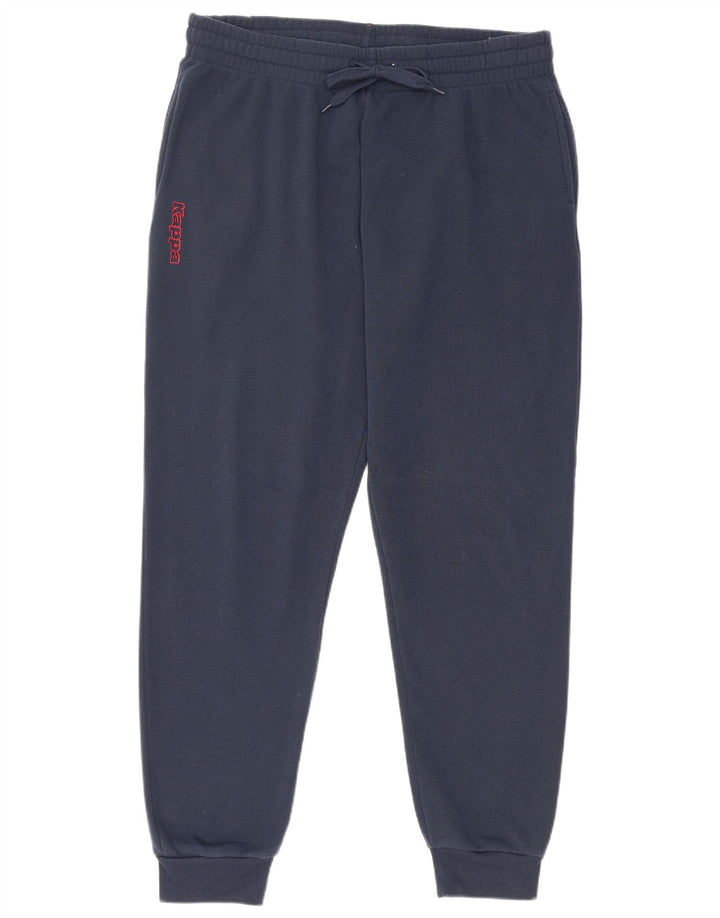 Kappa Herren Trainingshose Jogger 2XL Marineblau Polyester