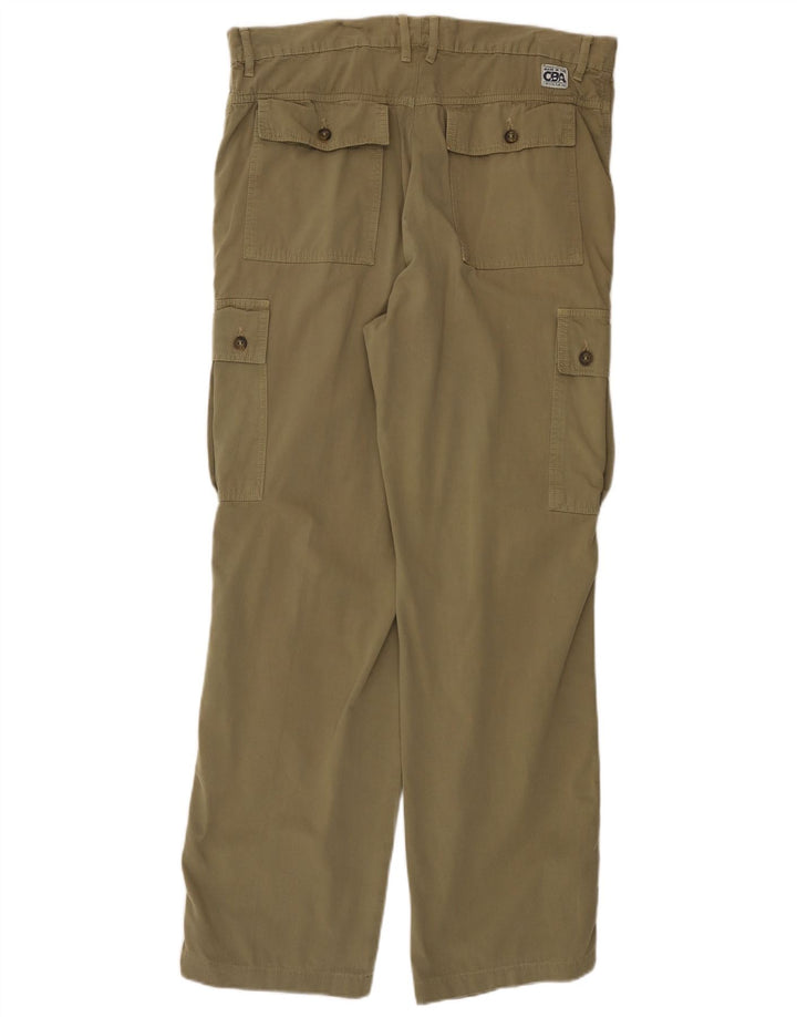 CARRERA Herren gerade Cargohose IT 54 2XL W36 L31 Khaki Baumwolle