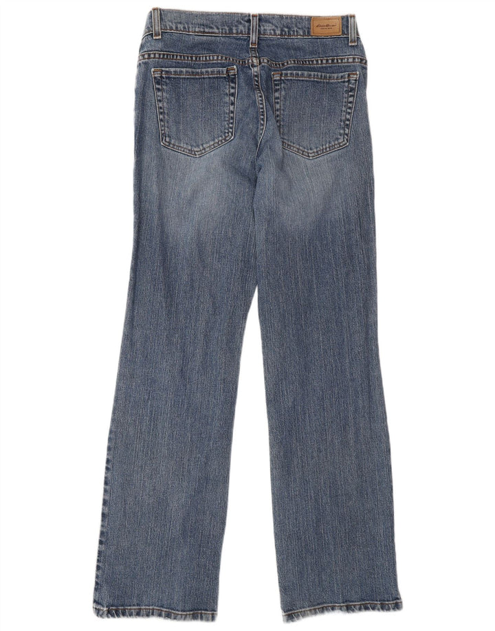 Eddie Bauer Damen Bootcut Jeans US 8 Medium W28 L32 Blaue Baumwolle