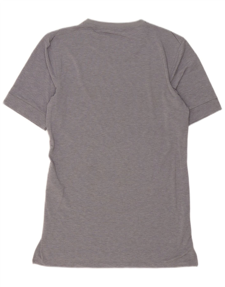 Puma Herren Tall T-Shirt Top Small Grau Polyester
