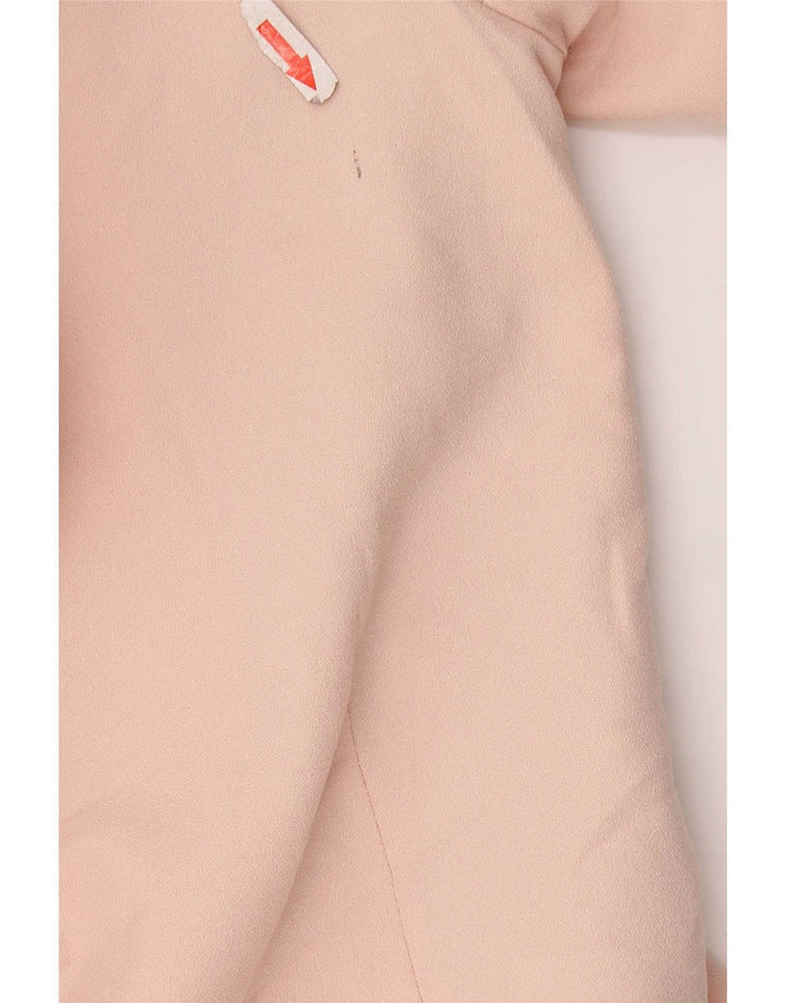 Oasis Damen-Blazerjacke mit 1 Knopf, Gr. 10, Größe S, Rosa, Polyester