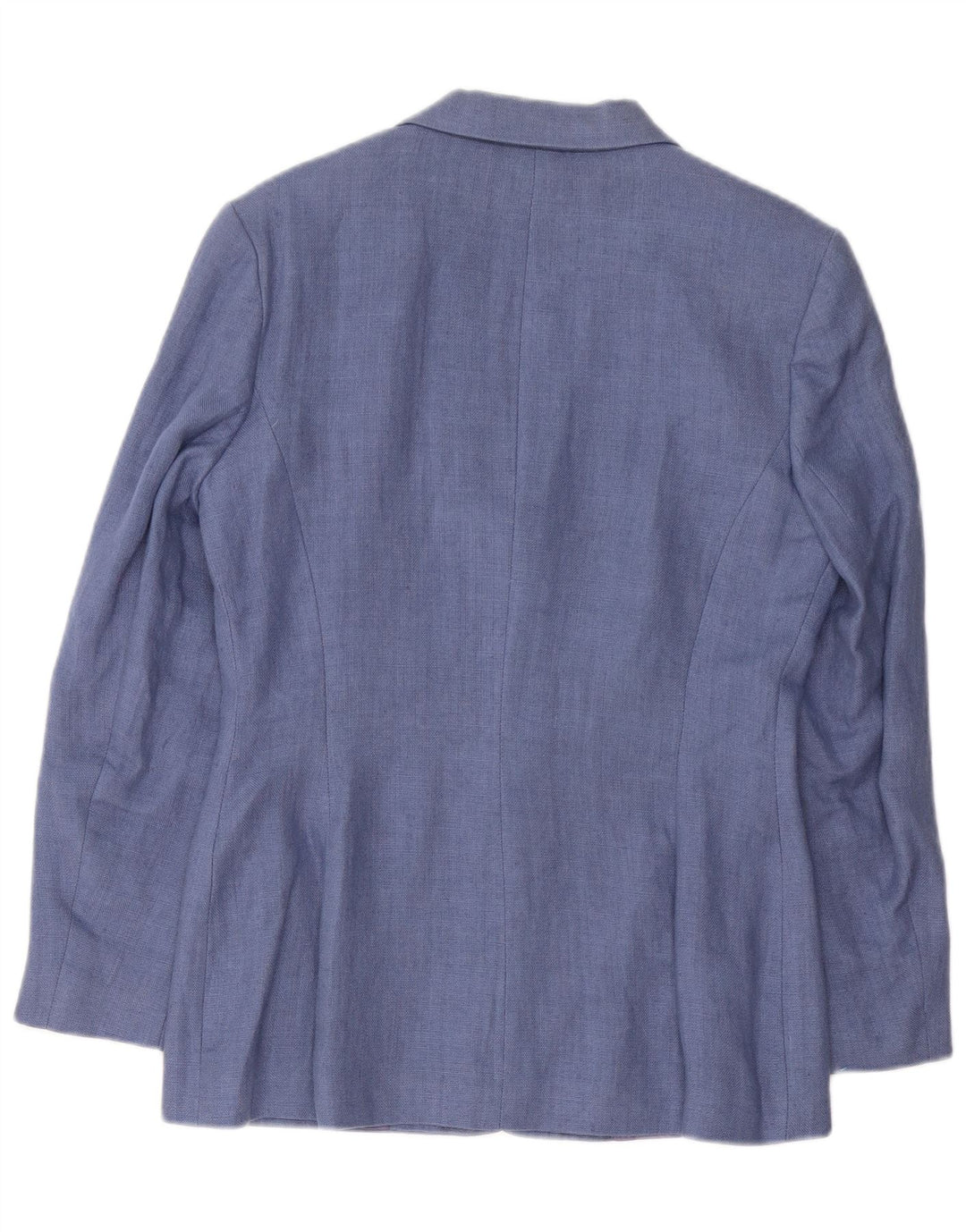 Monsoon 2-teiliges Rock-Set mit 3 Knöpfen für Damen, UK 10, Größe S, W26, blaues Leinen