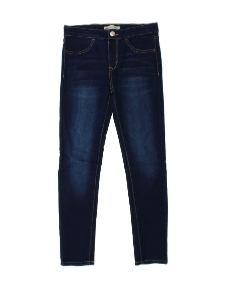 LEVI'S Girls Jegging Jeans 9-10 Years Navy Blue Cotton Vintage Levi's and Second-Hand Levi's from Messina Hembry 