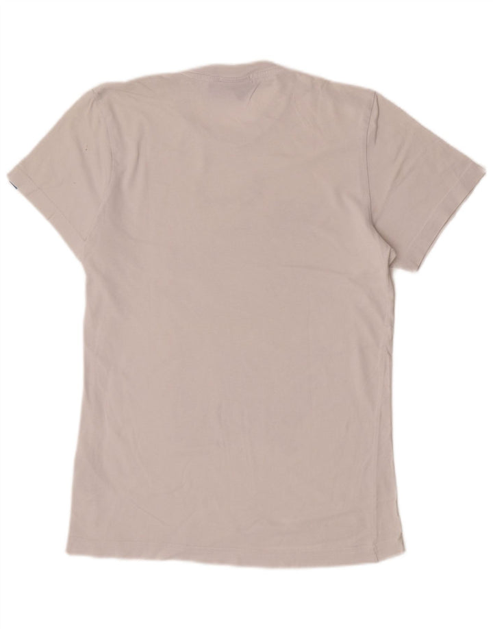 Adidas Herren Grafik T-Shirt Top Small Weiß Baumwolle