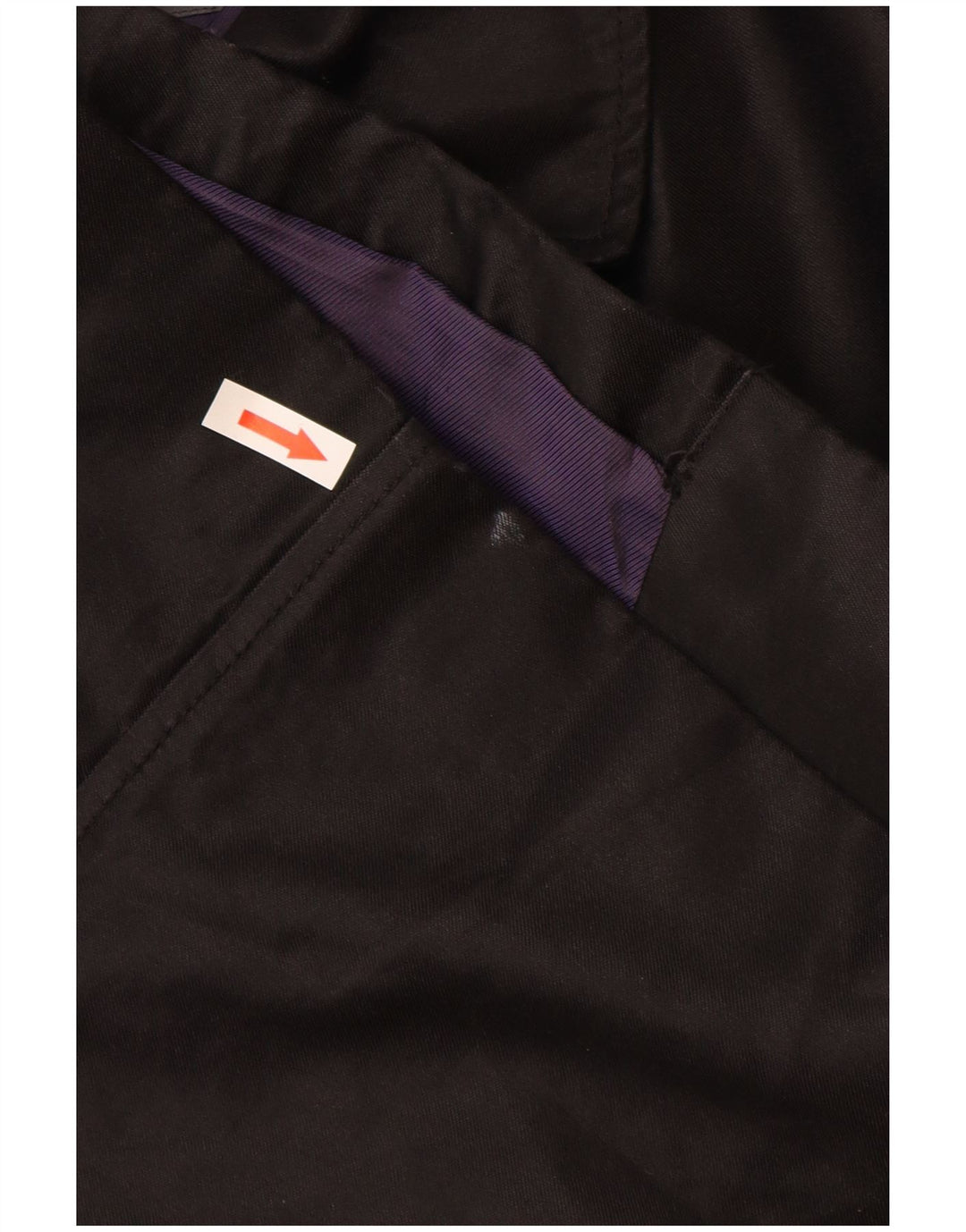 Armani Exchange Herren Trenchcoat UK 42 XL Schwarz Baumwolle