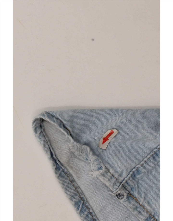 Levi's Damen XL Straight Jeans W23 L29 Blaue Baumwolle