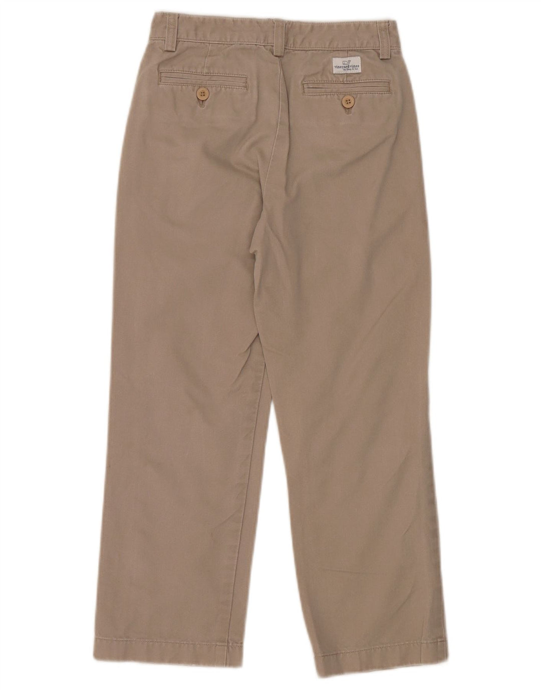 VINEYARD VINES Gerade Chino-Hose für Jungen, 7–8 Jahre, W24, L22, beige Baumwolle