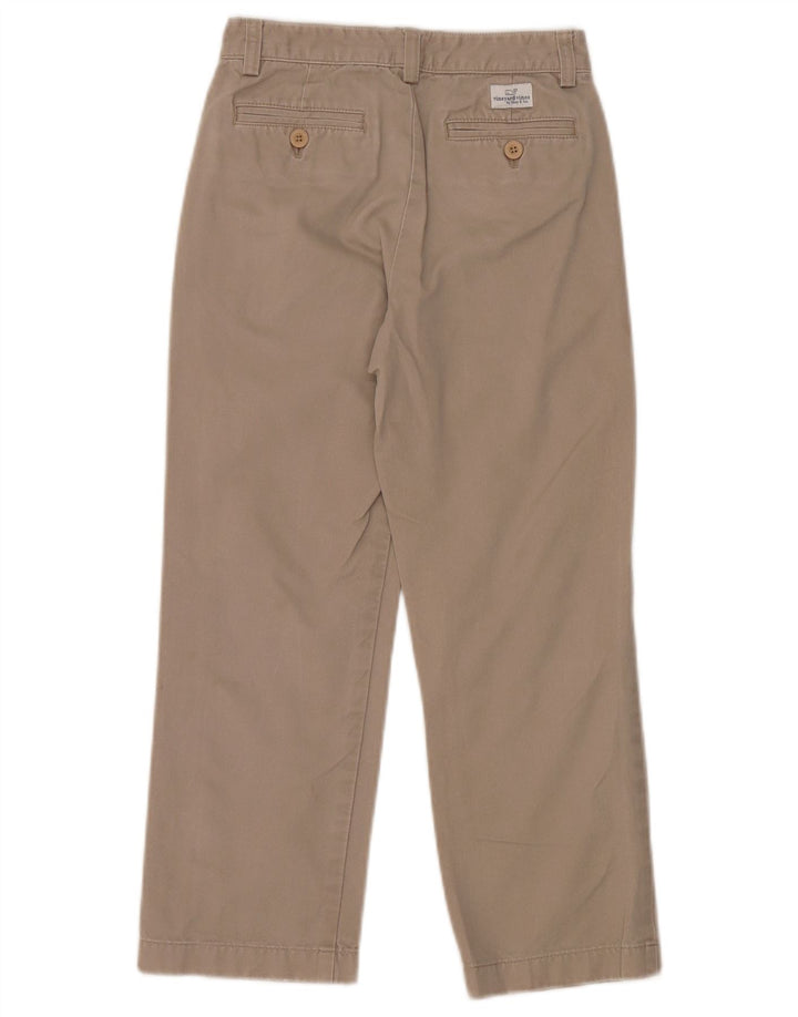 VINEYARD VINES Gerade Chino-Hose für Jungen, 7–8 Jahre, W24, L22, beige Baumwolle