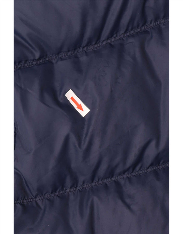 Tommy Hilfiger Herren Wattierte Jacke UK 36 Small Marineblau Polyester