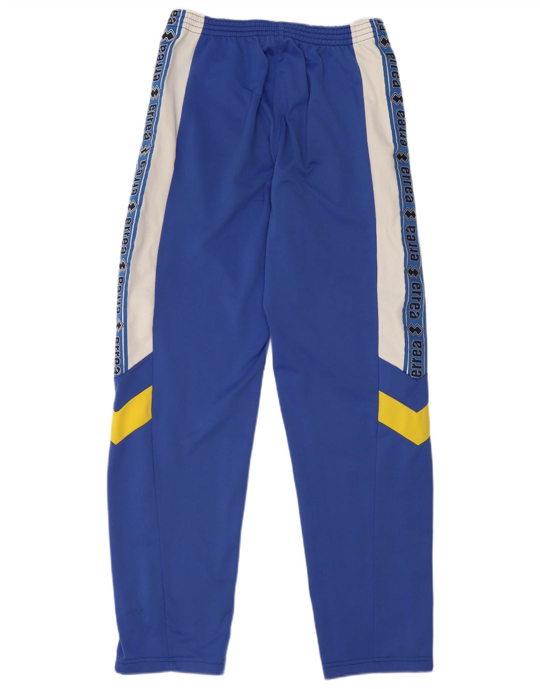 Errea Herren-Trainingshose mit Grafik, mittelblaues Farbblock-Polyester