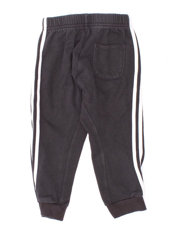 Adidas Baby-Jungen-Jogger-Trainingshose, 18–24 Monate, schwarze Baumwolle