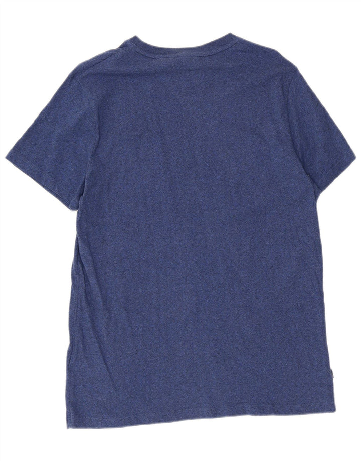 Superdry Herren T-Shirt Top XL Blau Baumwolle