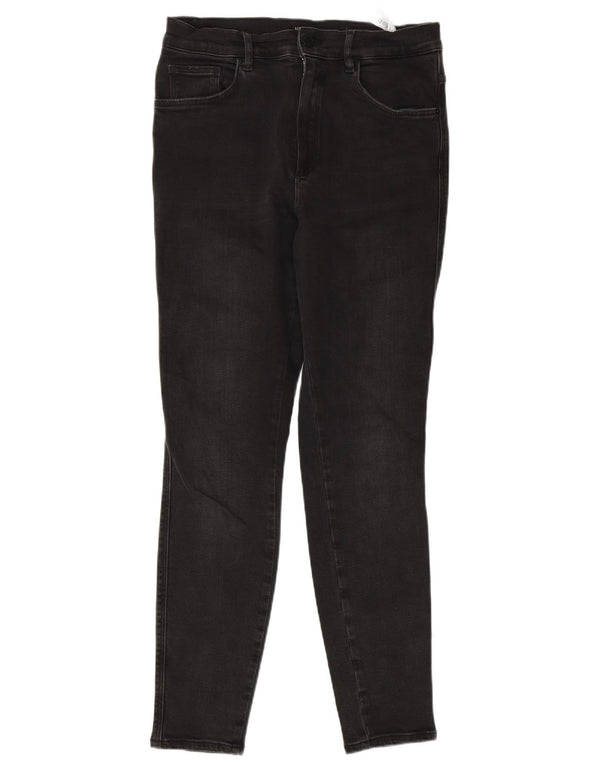 Massimo Dutti Damen Skinny Jeans EU 40 Medium W30 L30 Grau Baumwolle