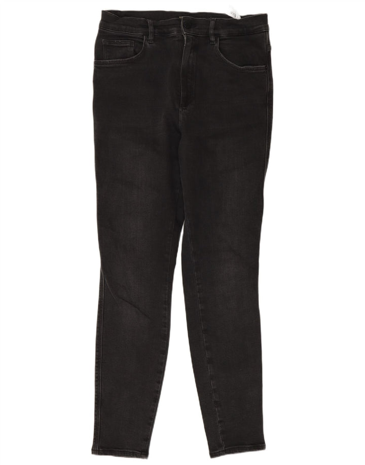 Massimo Dutti Damen Skinny Jeans EU 40 Medium W30 L30 Grau Baumwolle