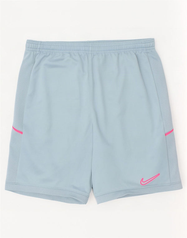 Nike Dri Fit Sportshorts für Jungen, 13–14 Jahre, XL, blaues Polyester