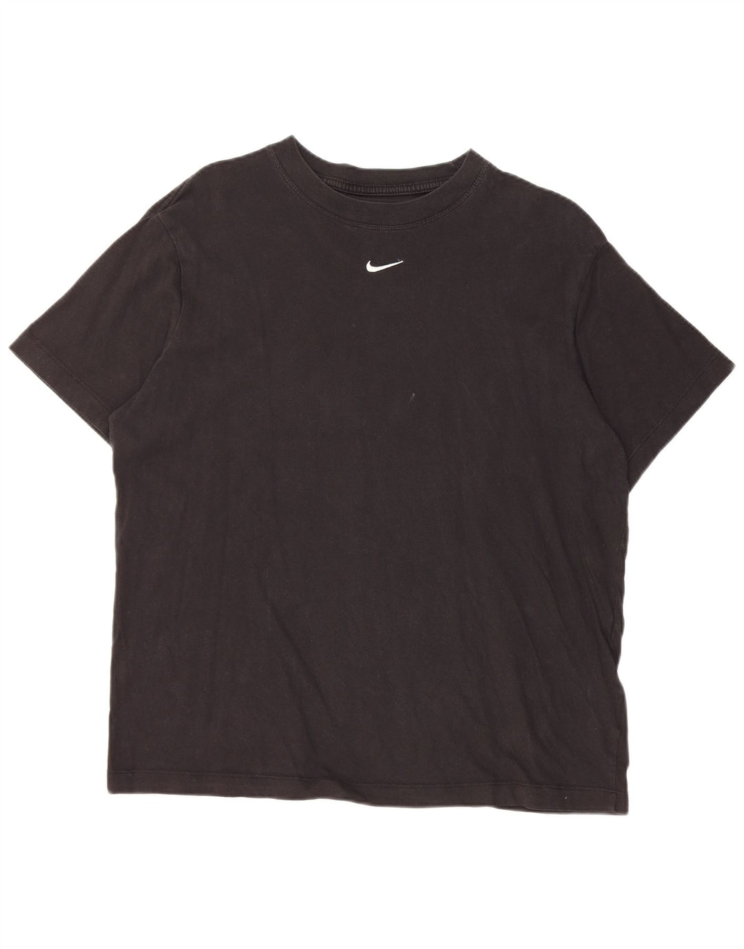 NIKE Herren-T-Shirt mit lockerer Passform, Größe S, Schwarz, Baumwolle