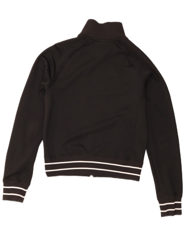 The North Face Damen-Trainingsanzug-Top-Jacke, Größe S, UK 8, Schwarz, Polyester