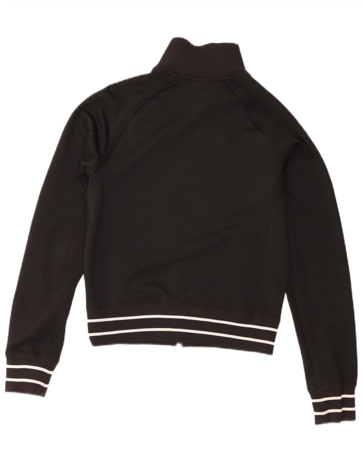 The North Face Damen-Trainingsanzug-Top-Jacke, Größe S, UK 8, Schwarz, Polyester