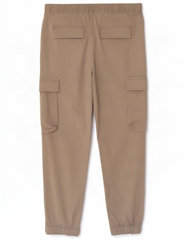 Zara Herren-Jogger-Cargohose, Größe M, W31, L26, Beige